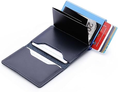 TARJETERO CON PROTECCIÓN ANTI CLONADO DE PIEL