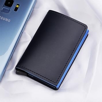 TARJETERO CON PROTECCIÓN ANTI CLONADO DE PIEL